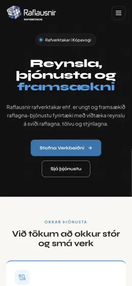 Raflausnir mobile
